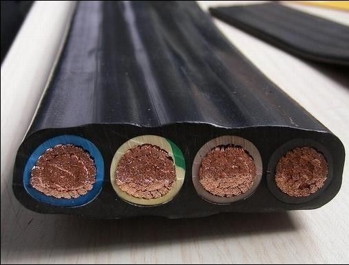 Good price Cáp cần trục dẹt chịu lạnh ECHU cáp mềm trực tuyến