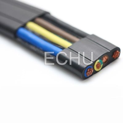 Good price Kháng cháy dây cáp cẩu mềm phẳng, dây cáp di chuyển ECHU trực tuyến