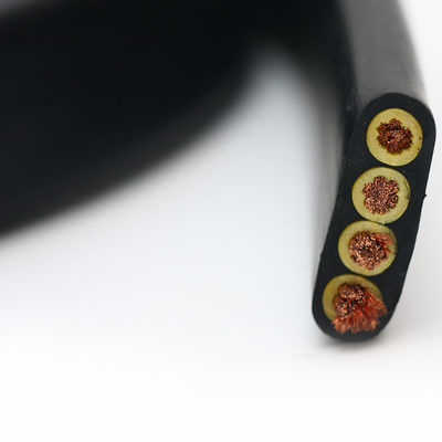 Good price Cáp cẩu di chuyển phẳng 4Core, 25sqmm 450/750V, Cáp ECHU trực tuyến