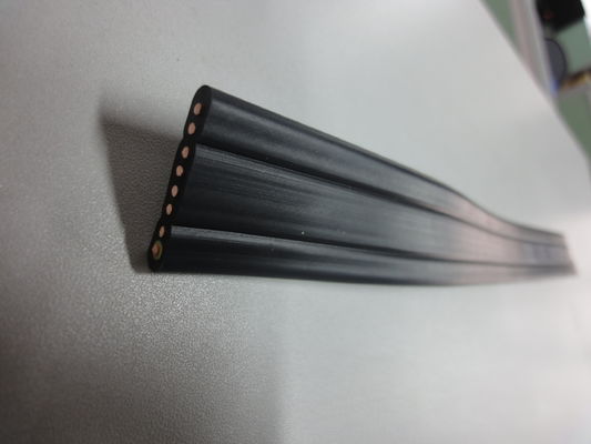 Good price Cáp cẩu trục trên cao 8 lõi dẹt, Cáp di chuyển dẹt, Cáp cẩu trục dẹt ECHU 450/750V, Cáp di chuyển điện trực tuyến