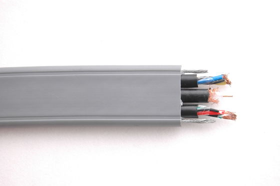 Good price Flat travelling Elevator Cable TVVBPG 2x2Px0.75+TV, Flat Video Cable trực tuyến